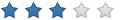 3 stars